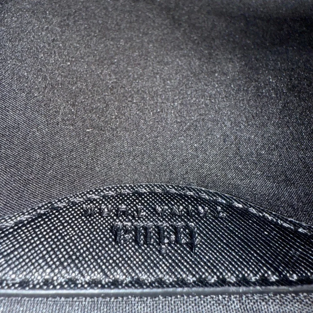 Trina Turk Top Handle Satchel Black Vegan Leather Shoulder‎ Bag $148 retail